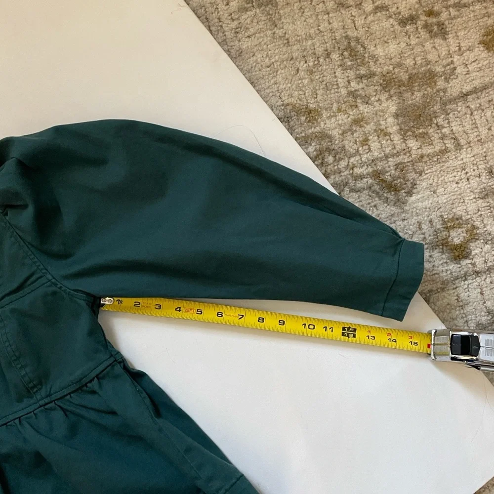 Ulla Johnson Malie Denim Top in Teal Size 2 - Picture 12 of 16